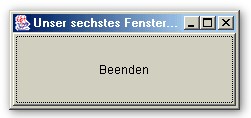 Fenster mit Button